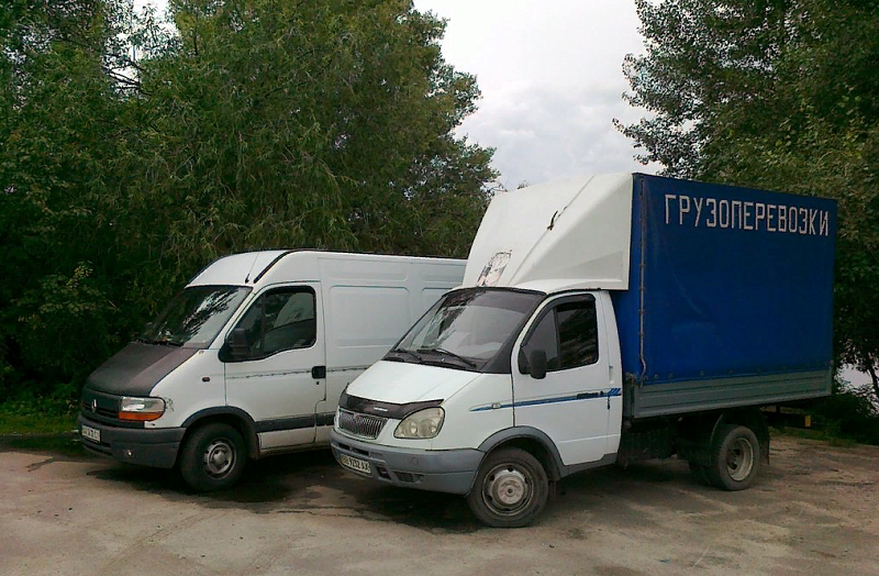 перевозки грузовым такси в Украине